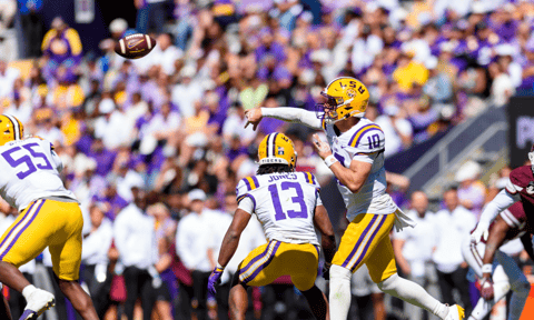 The Report Card: Leavitt's big day sparks LSU's offense
